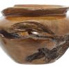imageDeco 79 Bohemian Wood Decorative Bowl Teak 13quot D 9quot H75551 13quot x 9quot BrownBrown