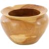 imageDeco 79 Bohemian Wood Decorative Bowl Teak 13quot D 9quot H75551 13quot x 9quot BrownBrown