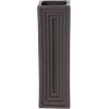 imageDeco 79 Ceramic Decorative Vase Square Centerpiece Vase Flower Vase for Home Decoration 6quot x 6quot x 18quot BlackBlack