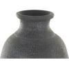 imageDeco 79 Ceramic Decorative Vase Textured Whitewashed Centerpiece Vase Flower Vase for Home Decoration 10quot x 10quot x 24quot BlackCONVENIENTLY SIZED