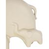 imageDeco 79 Ceramic Elephant Decorative Sculpture Family Home Decor Statue with Raised Trunks Accent Figurine 14quot x 4quot x 9quot Cream