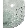 imageDeco 79 Glass Decorative Vase Wide Spotted Centerpiece Vase Flower Vase for Home Decoration 12quot x 12quot x 9quot Green