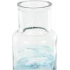imageDeco 79 Glass Handmade Decorative Vase Blown Centerpiece Vases Set of 2 Flower Vases for Home Decoration 7quot W 10quot H BlueBlue