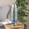 imageDeco 79 Glass Handmade Decorative Vase Blown Centerpiece Vases Set of 2 Flower Vases for Home Decoration 7quot W 10quot H BlueBlue