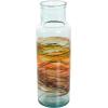 imageDeco 79 Glass Handmade Decorative Vase Blown Centerpiece Vases Set of 2 Flower Vases for Home Decoration 7quot W 10quot H BlueClear