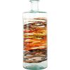 imageDeco 79 Glass Handmade Decorative Vase Blown Centerpiece Vases Set of 2 Flower Vases for Home Decoration 7quot W 10quot H BlueClear