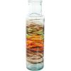 imageDeco 79 Glass Handmade Decorative Vase Blown Centerpiece Vases Set of 2 Flower Vases for Home Decoration 7quot W 10quot H BlueClear