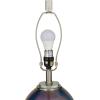 imageDeco 79 Glass Table Lamp Set of 2 14quot W 23quot H Blue