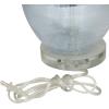 imageDeco 79 Glass Table Lamp Set of 2 14quot W 23quot H Blue