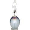 imageDeco 79 Glass Table Lamp Set of 2 14quot W 23quot H Blue