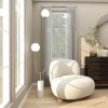 imageDeco 79 Marble Room Floor Lamp Orb 2 Light Standing Tall Lamp with Marble Base Tall Lamp 16quot x 7quot x 73quot GoldGold