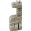 imageDeco 79 Marble Safari Animals Decorative Sculpture Small Abstract Rounded Home Decor Statues Set of 3 Accent Figurines 6quot 4quot 6quot H Multi ColoredMulti Colored