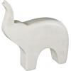 imageDeco 79 Marble Safari Animals Decorative Sculpture Small Abstract Rounded Home Decor Statues Set of 3 Accent Figurines 6quot 4quot 6quot H Multi ColoredCream
