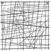 imageDeco 79 Metal Abstract Home Wall Decor Overlapping Stick Wall Sculpture Wall Art 24quot x 2quot x 25quot BlackBlack