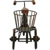 imageDeco 79 Metal Bike Decorative Sculpture Home Decor Statue with Wood Accents Accent Figurine 12quot x 6quot x 8quot Brown
