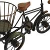 imageDeco 79 Metal Bike Decorative Sculpture Home Decor Statue with Wood Accents Accent Figurine 12quot x 6quot x 8quot Brown
