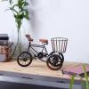 imageDeco 79 Metal Bike Decorative Sculpture Home Decor Statue with Wood Accents Accent Figurine 12quot x 6quot x 8quot Brown