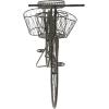 imageDeco 79 Metal Bike Indoor Outdoor Plantstand Indoor Outdoor Wire Floral Scrolled Plant Shelf with Basket and Saddle Bag Planters Plant Stand 56quot x 21quot x 31quot BrownBrown