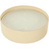 imageDeco 79 Metal Decorative Candle Tangerine Splash Scented Textured 22oz 3 Wick Aromatherapy Candle with White Wax Wax Aromatherapy Candle 6quot x 6quot x 3quot BeigeBeige