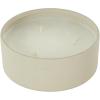 imageDeco 79 Metal Decorative Candle Tangerine Splash Scented Textured 22oz 3 Wick Aromatherapy Candle with White Wax Wax Aromatherapy Candle 6quot x 6quot x 3quot BeigeBeige