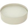 imageDeco 79 Metal Decorative Candle Tangerine Splash Scented Textured 22oz 3 Wick Aromatherapy Candle with White Wax Wax Aromatherapy Candle 6quot x 6quot x 3quot BeigeCream