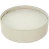 imageDeco 79 Metal Decorative Candle Tangerine Splash Scented Textured 22oz 3 Wick Aromatherapy Candle with White Wax Wax Aromatherapy Candle 6quot x 6quot x 3quot BeigeCream