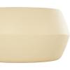 imageDeco 79 Metal Decorative Candle Tangerine Splash Scented Textured 30oz 3 Wick Aromatherapy Candle with White Wax Wax Aromatherapy Candle 4quot x 4quot x 2quot CreamBeige