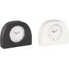 imageDeco 79 Metal Decorative Clock Textured Mantel Clocks with Gold Accents Set of 2 Tabletop Clocks 7quot W 9quot H Multi ColoredMulti Colored