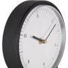 imageDeco 79 Metal Decorative Clock Textured Mantel Clocks with Gold Accents Set of 2 Tabletop Clocks 7quot W 9quot H Multi ColoredMulti Colored