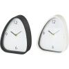 imageDeco 79 Metal Decorative Clock Textured Mantel Clocks with Gold Accents Set of 2 Tabletop Clocks 7quot W 9quot H Multi ColoredMulti Colored