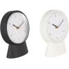 imageDeco 79 Metal Decorative Clock Textured Mantel Clocks with Gold Accents Set of 2 Tabletop Clocks 7quot W 9quot H Multi ColoredMulti Colored