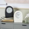 imageDeco 79 Metal Decorative Clock Textured Mantel Clocks with Gold Accents Set of 2 Tabletop Clocks 7quot W 9quot H Multi ColoredMulti Colored
