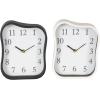 imageDeco 79 Metal Decorative Clock Textured Mantel Clocks with Gold Accents Set of 2 Tabletop Clocks 7quot W 9quot H Multi ColoredMulti Colored