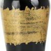 imageDeco 79 Metal Decorative Vase Abstract Centerpiece Vase with Gold Detailing Flower Vase for Home Decoration 8quot x 8quot x 13quot BlackCONVENIENTLY SIZED