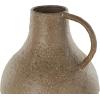 imageDeco 79 Metal Decorative Vase Antique Inspired Centerpiece Vase with Handle Flower Vase for Home Decoration 8quot x 8quot x 16quot Brown