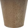 imageDeco 79 Metal Decorative Vase Antique Inspired Centerpiece Vase with Handle Flower Vase for Home Decoration 8quot x 8quot x 16quot Brown