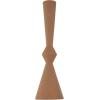 imageDeco 79 Metal Decorative Vase Art Deco Fluted Centerpiece Vase Flower Vase for Home Decoration 8quot x 8quot x 24quot BlackBrown