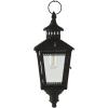 imageDeco 79 Metal Indoor Outdoor Candle Lantern Lighthouse Style Decorative Lantern Candle Holder with Ring Handle Lantern 8quot x 8quot x 16quot BrownBlack