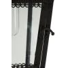 imageDeco 79 Metal Indoor Outdoor Candle Lantern Lighthouse Style Decorative Lantern Candle Holder with Ring Handle Lantern 8quot x 8quot x 16quot BrownBlack