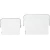 imageDeco 79 Metal Indoor Outdoor Wall Planter Indoor Outdoor Sink Hanging Planter with Bronze Hardware and Distressed Accents Set of 2 Plant Hanger 17quot 13quotW WhiteWhite
