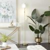 imageDeco 79 Modern Metal Floor Lamp Standing Lamp Floor Lamps for Bedrooms Livingroom Dining Room Study Office Dorm 10quot L x 10quot W x 67quot H Gold