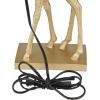 imageDeco 79 Polyresin Giraffe Room Table Lamp Accent Lamp Lamp 11quot x 10quot x 23quot Gold