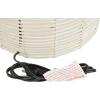 imageDeco 79 Rattan Handmade Room Table Lamp Woven Accent Lamp with Drum Shade Lamp 15quot x 15quot x 25quot BeigeBeige