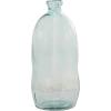 imageDeco 79 Recycled Glass Abstract Handmade Decorative Vase Curved Ombre Spanish Bottle Centerpiece Vase Flower Vase for Home Decoration 9quot x 9quot x 20quot GreenBlue