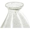 imageDeco 79 Recycled Glass Abstract Handmade Decorative Vase Curved Ombre Spanish Bottle Centerpiece Vase Flower Vase for Home Decoration 9quot x 9quot x 20quot GreenClear