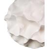 imageDeco 79 Resin Floral Decorative Orbs ampamp Vase Filler Decorative Balls with Varying Sizes Set of 3 Vase Filler 6quot 5quot 4quot H White
