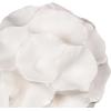 imageDeco 79 Resin Floral Decorative Orbs ampamp Vase Filler Decorative Balls with Varying Sizes Set of 3 Vase Filler 6quot 5quot 4quot H White