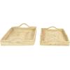 imageDeco 79 Tray Small Light BrownLight Brown