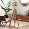 imageDeco 79 Wood Room Floor Lamp Spotlight Standing Tall Lamp Tall Lamp 31quot x 31quot x 71quot Brown