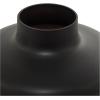 imageThe Novogratz Glass Decorative Vase Centerpiece Vase Flower Vase for Home Decoration 12quot x 12quot x 13quot BlackBlack